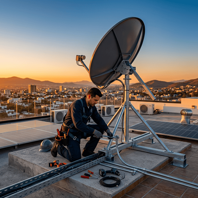 Instalación Satelital