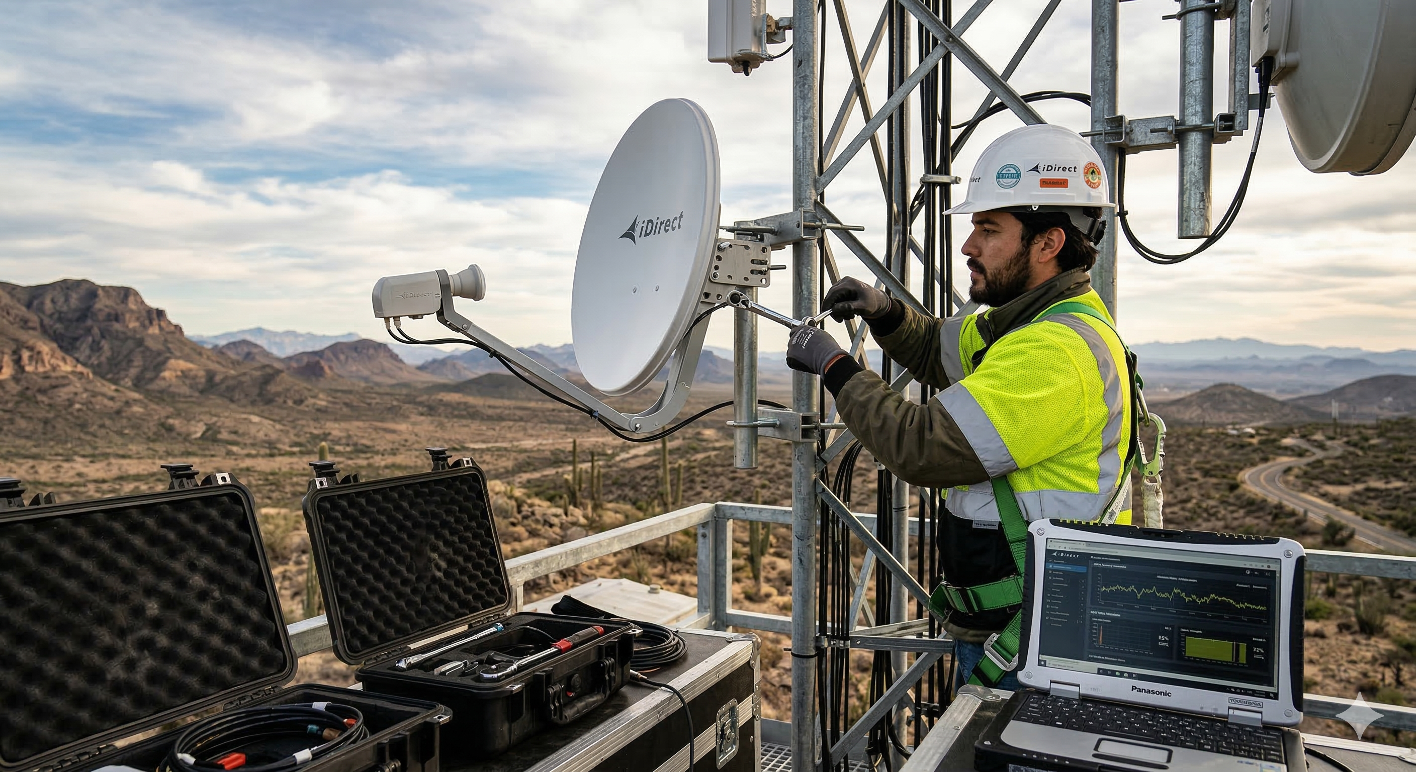 Servicios Profesionales de Instalación iDirect en México