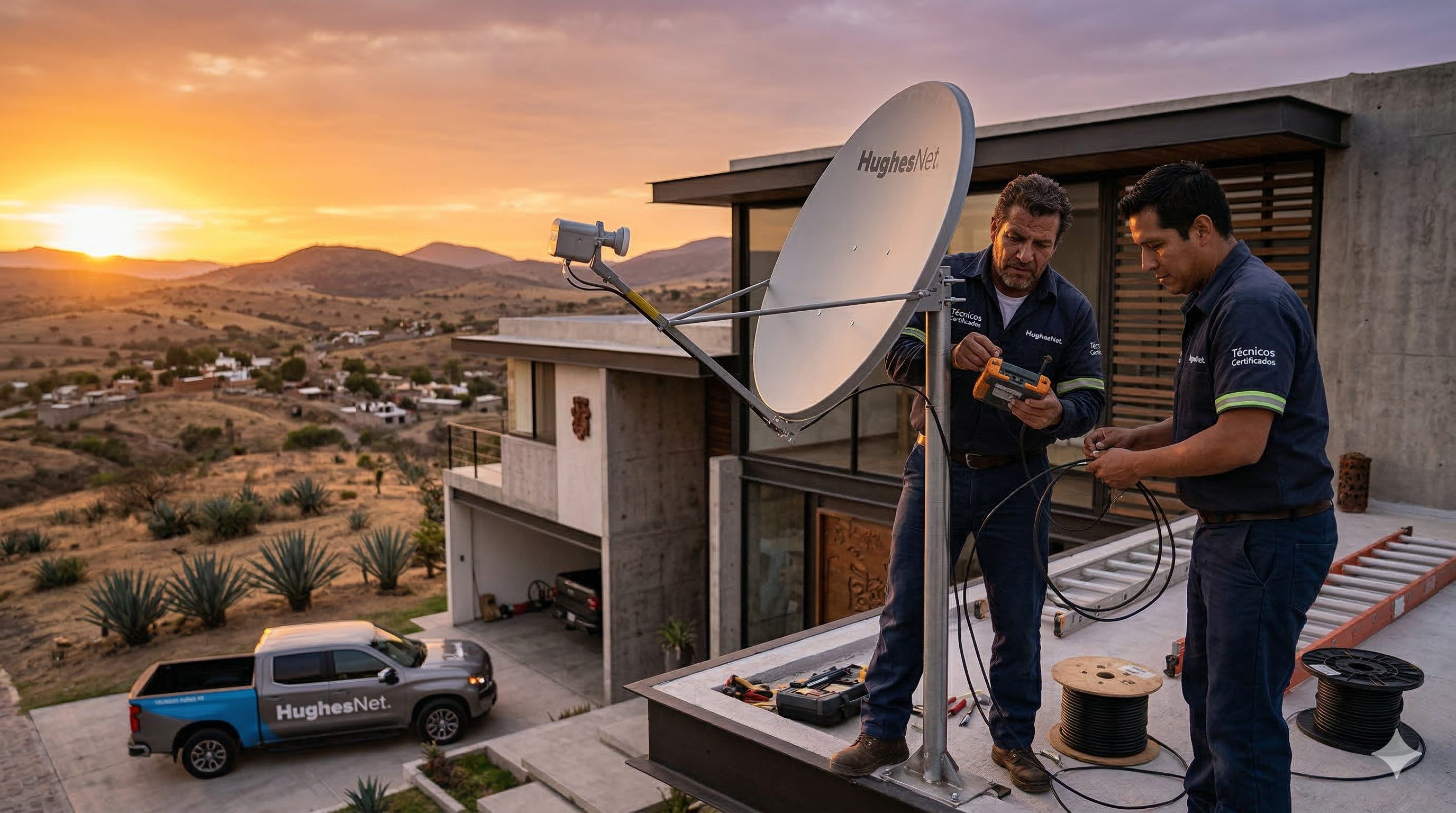 Instalaciones Satelitales Hughesnet en México
